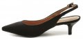 VIZZANO 28667 černé dámské lodičky s volnou patou | ARNO-obuv.sk - obuv s tradíciou