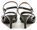 VIZZANO 6276-136 čierne dámske sandále na podpätku | ARNO-obuv.sk - obuv s tradíciou