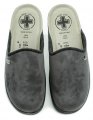 Medi Line 617 šedé pánske zdravotné papuče | ARNO-obuv.sk - obuv s tradíciou