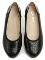 De plus 9826-K-M čierne dámske nadmerné lodičky šírka K | ARNO-obuv.sk - obuv s tradíciou