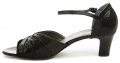 De plus 9681-5023 čierne dámske nadmerné črievičky | ARNO-obuv.sk - obuv s tradíciou