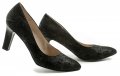 Emisi W6341-462 čierne semišové dámske lodičky na podpätku | ARNO-obuv.sk - obuv s tradíciou