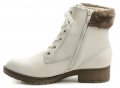 Jana 8-25262-23 biele dámske zimné topánky šírka H | ARNO-obuv.sk - obuv s tradíciou