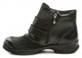 Axel AXBW070 čierne dámske zimné topánky šírka H | ARNO-obuv.sk - obuv s tradíciou