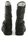 Wojtylko 2Z11647 čierne dievčenské čižmy | ARNO-obuv.sk - obuv s tradíciou