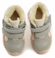 Wojtylko 1Z20048 šedo ružové detské zimné topánky | ARNO-obuv.sk - obuv s tradíciou