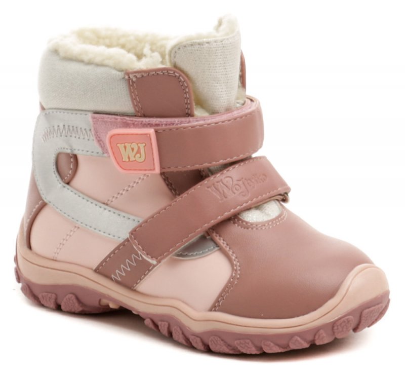 Wojtylko 1Z20048 ružové detské zimné topánky | ARNO-obuv.sk - obuv s tradíciou