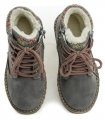 Wojtylko 3Z20128 šedé detské zimné topánky | ARNO-obuv.sk - obuv s tradíciou