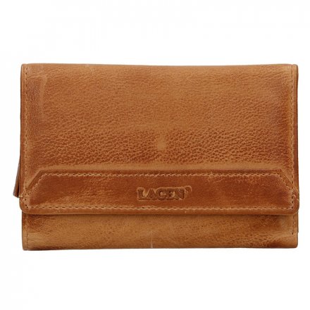 Dámska peňaženka vyrobená z pravej prírodnej kože. Rozmery peňaženky: 14 cm x 9 cm