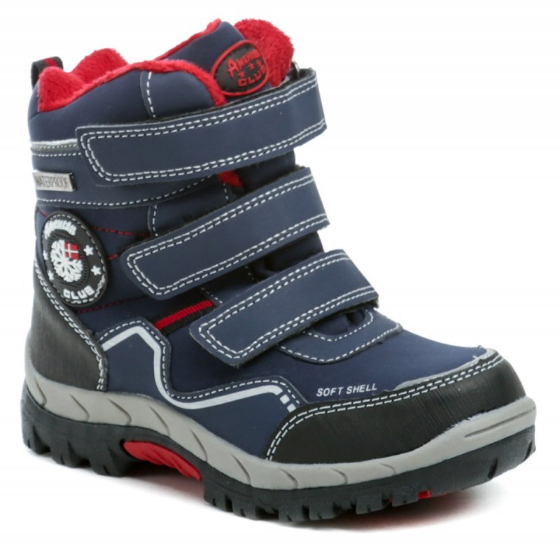 American Club HL19-19 modré detské zimné topánky | ARNO-obuv.sk - obuv s tradíciou