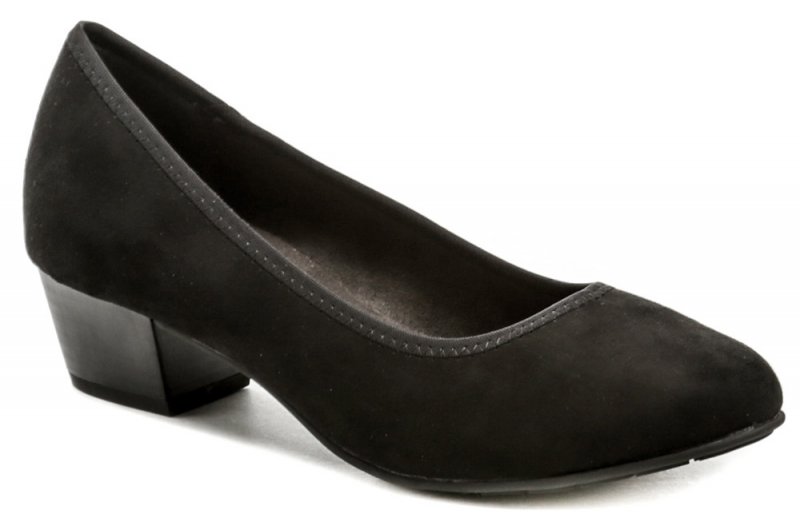 Jana 8-22361-24 black dámske lodičky šírka H | ARNO-obuv.sk - obuv s tradíciou