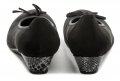 Jana 8-22263-24 čierne dámske baleríny šírka H | ARNO-obuv.sk - obuv s tradíciou