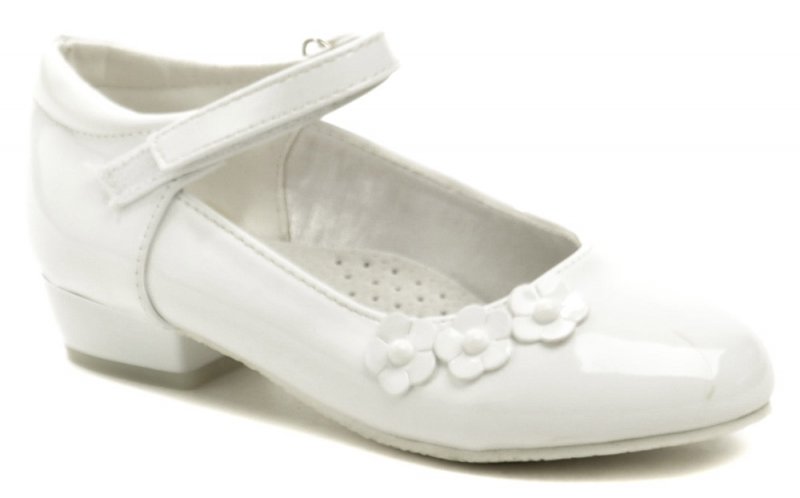 Wojtylko 3B1357 biele dievčenské črievičky | ARNO-obuv.sk - obuv s tradíciou