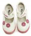 Wojtylko 1BA1088 biele dievčenské črievičky | ARNO-obuv.sk - obuv s tradíciou