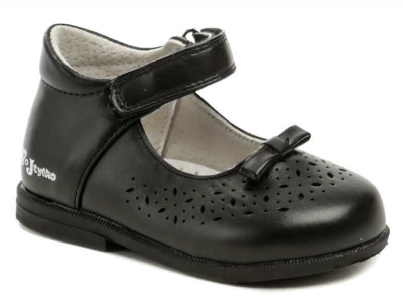 Wojtylko 1BA1288 čierne dievčenské črievičky | ARNO-obuv.sk - obuv s tradíciou