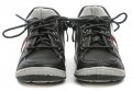 Wojtylko 1T1028 čierne detské poltopánky | ARNO-obuv.sk - obuv s tradíciou