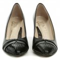 Emis WSK7173-193 čierne dámske lodičky na podpätku | ARNO-obuv.sk - obuv s tradíciou