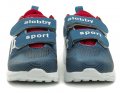 Slobby 47-0168-S1 modro červené detské tenisky | ARNO-obuv.sk - obuv s tradíciou