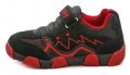 Slobby 47-0164-S1 čierno červené detské tenisky | ARNO-obuv.sk - obuv s tradíciou