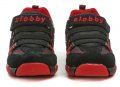 Slobby 47-0164-S1 čierno červené detské tenisky | ARNO-obuv.sk - obuv s tradíciou