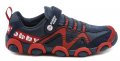 Slobby 172-0013-S1 modro červené detské tenisky | ARNO-obuv.sk - obuv s tradíciou