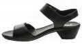 IMAC 167980 čierne dámske sandále na podpätku | ARNO-obuv.sk - obuv s tradíciou