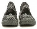 Rock Spring OVER šedo čierna dámska gumičková obuv | ARNO-obuv.sk - obuv s tradíciou