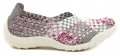 Rock Spring INOKO bielo ružová dámska obuv z gumičiek | ARNO-obuv.sk - obuv s tradíciou
