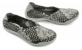 Rock Spring INOKO šedo čierna dámska obuv z gumičiek | ARNO-obuv.sk - obuv s tradíciou