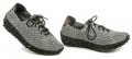 Rock Spring DURBAN strieborná dámska obuv z gumičiek | ARNO-obuv.sk - obuv s tradíciou