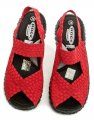 Rock Spring SOFIA červená dámska obuv z gumičiek | ARNO-obuv.sk - obuv s tradíciou