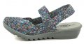Rock Spring SHEILA modrá dámska obuv z gumičiek | ARNO-obuv.sk - obuv s tradíciou