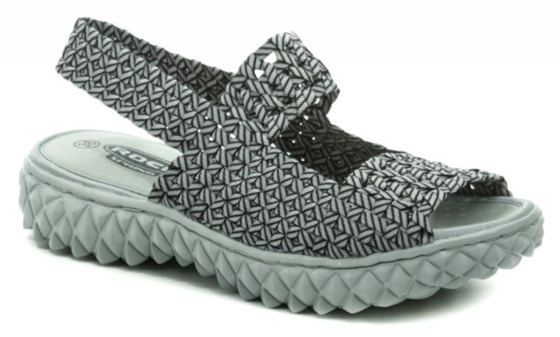 Rock Spring TROPICANA šedá dámska obuv z gumičiek | ARNO-obuv.sk - obuv s tradíciou