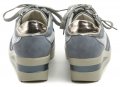 Wojtylko 7A13440N modrá dámska obuv na kline | ARNO-obuv.sk - obuv s tradíciou