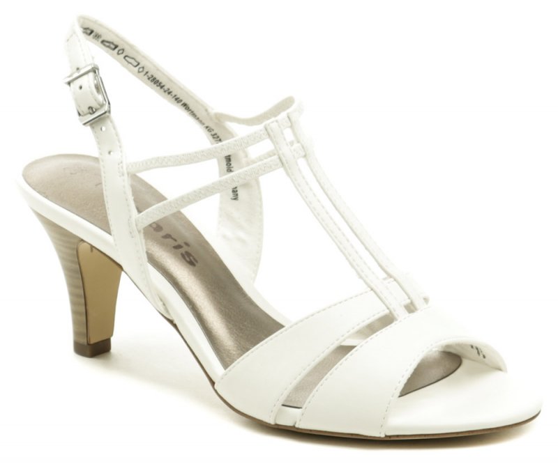 Tamaris 1-28054-24 biele dámske črievice | ARNO-obuv.sk - obuv s tradíciou