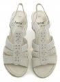 Jana 8-28163-24 šedé dámske sandále šírka H | ARNO-obuv.sk - obuv s tradíciou