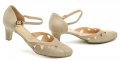 Bioeco AK03731 béžové dámske lodičky | ARNO-obuv.sk - obuv s tradíciou
