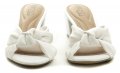 Beira rio 8246-382 biele dámske nazouváky na podpätku | ARNO-obuv.sk - obuv s tradíciou
