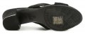 Beira rio 8246-382 čierne dámske nazouváky na podpätku | ARNO-obuv.sk - obuv s tradíciou