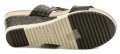 Modare 7123-116 čierne dámske nazouváky na klínku | ARNO-obuv.sk - obuv s tradíciou