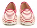 Molekinha 2015-1301 bielo ružové dievčenské balerínky | ARNO-obuv.sk - obuv s tradíciou
