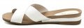 Moleca 8397-104 biele dámske nazouváky | ARNO-obuv.sk - obuv s tradíciou