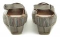 Karyoka 1501 béžové dámske sandále na kline | ARNO-obuv.sk - obuv s tradíciou