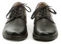 Mateos 898 čierne pánske poltopánky | ARNO-obuv.sk - obuv s tradíciou