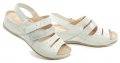 Wawel GR1100 biele dámske sandále na kline | ARNO-obuv.sk - obuv s tradíciou