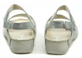 Amulet AM529 bledo modré dámske sandále na kline | ARNO-obuv.sk - obuv s tradíciou
