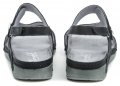 Amulet AM399 tmavo modré dámske sandále na kline | ARNO-obuv.sk - obuv s tradíciou