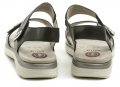 Jana 8-28402-24 čierne nadmerné sandále šírka H | ARNO-obuv.sk - obuv s tradíciou