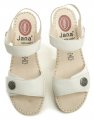 Jana 8-28501-24 biele dámske sandále šírka H | ARNO-obuv.sk - obuv s tradíciou