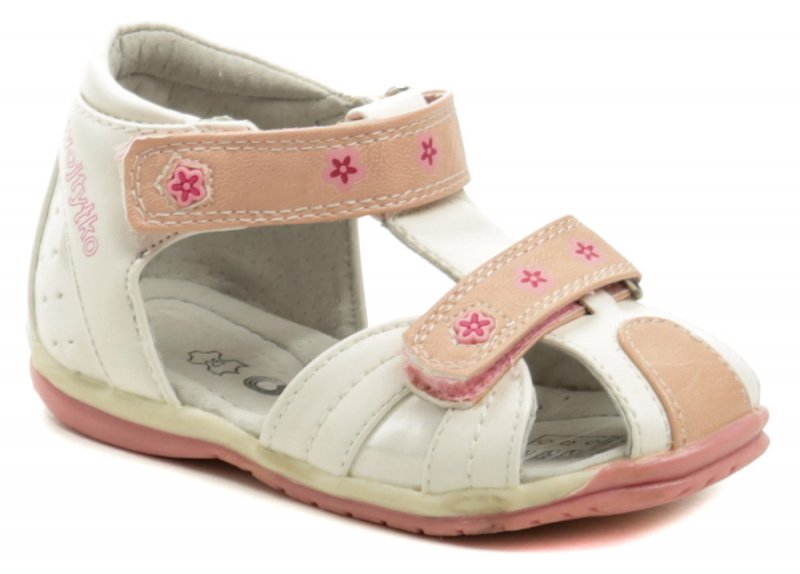Wojtylko 2S1352 biele dievčenské sandálky | ARNO-obuv.sk - obuv s tradíciou